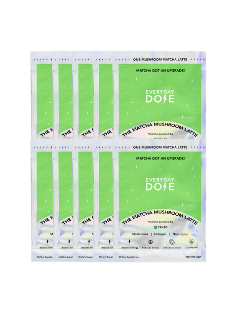 Everyday Dose 10-Pack of Mushroom Matcha+ Same Day Delivery