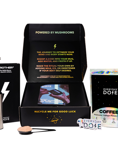 Everyday Dose 30 Servings of Mushroom Coffee + FREE Starter Kit (Black Friday Special) Best Price